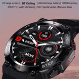 AK45 Smart Watch Men BT Call Blood Oxygen Monitor IP67 Waterproof 400mah Large Battery Outdoor Sports Fitness Smartwatch