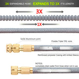 16FT-150FT High Pressure Garden Hose Expandable Magic Flexible hose Foam pot Spray Gun Car Wash Water Pipe Hoses Irrigation Tool