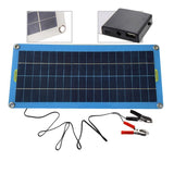Solar Panel 30W 12V USB Output Solar Cells Poly Solar Panel  Controller For Car Yacht Battery Boat Charger