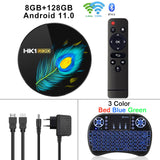 TV BOX HK1 RBOX R3 Android 11 Smart tvbox 4/8GB DDR4 4K 2.4/5G WIFI BT4.0 RK3566 Quad-Core HK1RBOX iptv Media Player Set Top Box