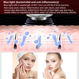 EMS RF Ultrasound Cavitation LED Light Therapy Ions Roller Body Slimming Massager Fat Burner Removal Cellulite Facial Lifting