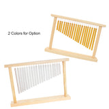 20-Tone Wind Chime Table Top Bar Chimes 20 Bars Single-row Musical Percussion Instrument With Wood Stand Stick