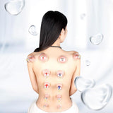 12 Cans Electric cupping vacuum machine Chinese Medicine Acupuncture points Therapy Gua sha Vacuum Cupping Massage Suction Cups