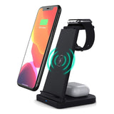 Wireless Charger, Detachable Three in One Wireless Charging Station, Wireless Charger Stand for Apple Watch