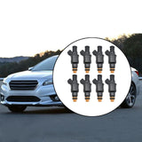 8 Pieces Vehicle Fuel Injectors Nozzle Set Fits for Volvo 240 244 245 740 745 940 0280150734 Parts Fuel System