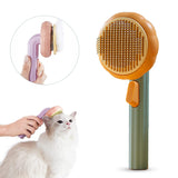 New 2022 Self Cleaning Slicker Brush for Dog and Cat Removes Cat Dogs Hair Comb Pet Cleaning Grooming Tool Beauty Products A