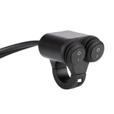 Motorcycle Brake Fog Light Angle Dual Control Button Handlebar Switch For Front Light Switch Hazard Light Switch Brake