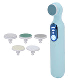 Baby Nail Clippers Double Moon Cover Baby Nail Trimmer Electric Six Accessories for Infant for Neonates