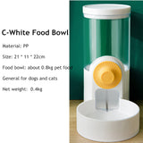 Pet Supplies 3.8L Large Capacity Pet Dog Cat Automatic Feeder Detachable Bowl Water Dispenser Food Feeding Device For Cat Dog