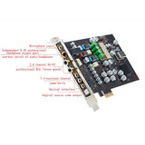 AXF-16 ExtremeV1.2 Independent Sound Card Sound Source PCI-E MAX Support Chassis Front Interface