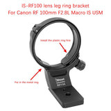 ISHOOT Metal Lens Collar Tripod Mount Ring For Canon RF 100Mm F2.8L Macro IS USM Lens Support Holder Bracket Converter Ring