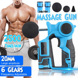 7500 Times/Min Muscle Massage Gun Sport Therapy Massager Stimulator Body Relaxation Pain Relief Slimming Shaping Massager