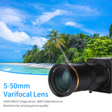 4K HD Camera Computer Camera USB Webcam 10X Optical Zoom Manual Focus Auto Exposure Compensation Plug&amp;Play for Video Conference