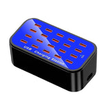 20 Port Mobile Phone Charger USB Charger Charging Station 20 Ports 90W 20A ,EU Plug