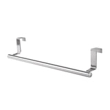 2 Size Towel Racks Over Kitchen Cabinet Door Towel Rack Bar Hanging Holder Bathroom Shelf Rack Home Organizer Long Wall Hook