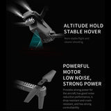 H702 Folding Aerial Drone Aircraft WiFi Real-time Transmission Quadcopter Built-in Battery Folding Aerial Drone