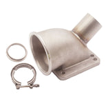 3 Inch Turbo 90 Degree Elbow Adapter T3 / T4 Flange And Flange Kit