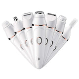 7 In 1 Electric Epilator Hair Removal Nose Eyebrow Trimmer Bikini Shaver Body Razor Painless Facial Grooming Kit Women Epilator