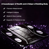 Body Fat Scales Intelligent Electronic Weight Scale High Precision Digital BMI Scale Water Mass Health Body Analyzer Monitor