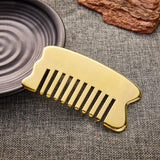 Gua Sha Brass Scraping Board Body Face Massage Tool Detoxify Health Care Copper GuaSha Board Metal Scraper