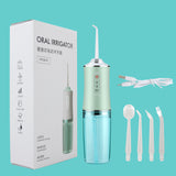 Electric Oral Irrigator Water Flosser USB Rechargeable XP7 Waterpick For Outdoor and Home Portable Tooth Scaler