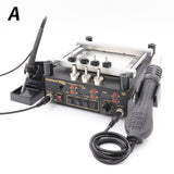 Gordak 863 3 in 1 Digita Hot Air Heat Gun BGA Rework Solder Station Electric Soldering iron IR Infrared Preheating Station