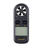 GM816 Digital Anemometer Mini LCD Wind Speed Air Velocity Temperature Measuring with Backlight Display Temperature Tester