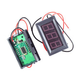 Mini LED Display Digital Voltmeter Panel Volt Voltage Meter Tester Reverse connection protection 12V For Car motorcycle