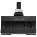 6-12 Inch 2 AXA Boring Turning Quick Change Tool Post Facing Holder 250-102 for CNC Lathe Tool Kit