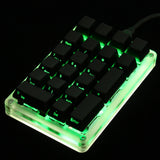 21 23 24 Key YMDK Programmable Support Macro Function MX Cherry Switches Mechanical Keyboard Numpad For LOL Battlegrounds