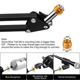 Microphone Arm Stand Microphone Stand Scissor Arm Adjustable Mic Desk Mount Stand For Live Streaming Recording Game