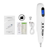 Electronic Laser Acupuncture Pen USB Electric Therapy LCD Display Massage Pen Acupoint Meridian Energy Pen Relief Point Detector