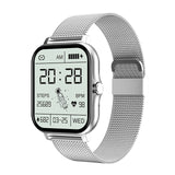 New GT20 Ultra-thin Woman Man Smart Watch 1.69inch Square Screen Bluetooth Call Heart Rate Blood Oxy huawei xiaomi PK Y20 P8