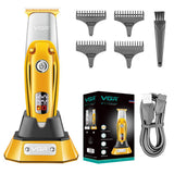 Full Metal Professional Body Hair Trimmer For Men Beard Stubble Hair Clipper Electric Edge Hair Cutter Machine Rechargeable