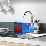 Electric Water Heater with LED Temperature Display Leakage Protection EU Plug for Kitchen/Toilet Instant Kitchen Faucet Heater