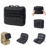 Military Molle Bag Utility EDC Pouch Tactics Waist Bags Outdoor Multifunctional Survival Tool Hunting Emergency Pack