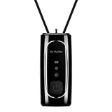 2x Air Purifier Personal Wearable Mini Portable Car Oxygen Bar 700MAh Battery Negative Ion Hanging Neck Black & White