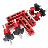 Woodworking Corner Square, Right Angle Clamp,90 Degree L-shaped Auxiliary Fixture for Picture Frame Box Drawer