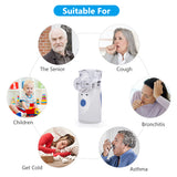Portable Nebulizer Inhaler Adult Nebulizador Portatil Medical Equipment Health Care Inalador Adulto USB charge US Stock