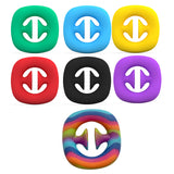 Unzip Toys Grip Ring Sensory Toy Autism Stress Reliever Kids Adult Antistresse Train Strength Fidget Toy Hand Grips