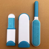 3PCS/Set Pet Hair Remover Brush Reusable Quick Makeup Remover Clothes Portable Brush Dog Hair Paste Device Cleaning Brush Tool