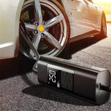 Rechargeable Air Pump 6000mA Tire Inflator Cordless Portable Air Compressor Digital Car Tyre Pump for Bicycle Motorcycle