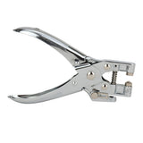Handheld DIY One-Hole Punch Single Hole Puncher All Metal Paper Cutter for Binder Notebook Craft Paper Greeting Cards Scrapbook