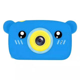Kids Instant Camera For Children Print Camera 1080P Digital Camera For Kid Bear Shape Cartoon Photo Camera Toy Christmas Gift