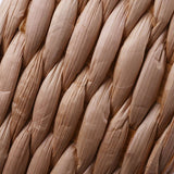 4X 40Cm Tatami Cushion Round Straw Weave Handmade Pillow Floor Yoga Chair Seat Mat