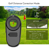 Borhold Golf Rangefinder 6X Laser-Rangefinder Locking Technology With Slope On/Off Continuous Scanning