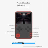 Handheld Game Console Ultra-Thin Game Console Portable Retro Video Game Console with Built-in 500 Classic Games