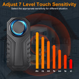 Elecpow Remote Control Bike Alarm Waterproof Motorcycle Electric Bicycle Security 113dB Anti Lost Vibration Warning Alarm Sensor