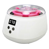 Wax Warmer Machine Hard Wax Heater Fashionable LED Professional Safe ABS Temperature Adjustable for Home for Women