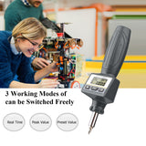Digital Torque Screwdriver Kit 1.2-inch LCD Display Reversible Torque Wrench Data Storage in Peak Mode with 10pcs Bits